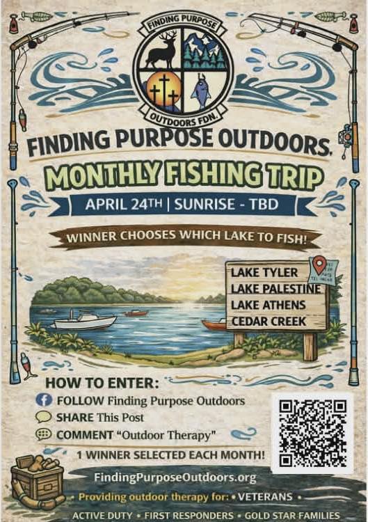 Monthly Fishing Trip event flyer