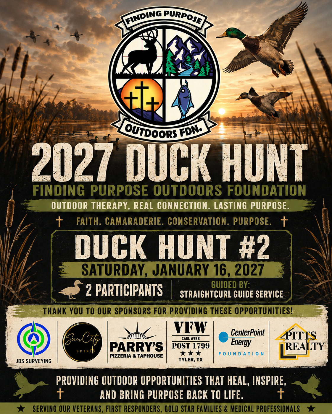 Duck Hunt #2 event flyer